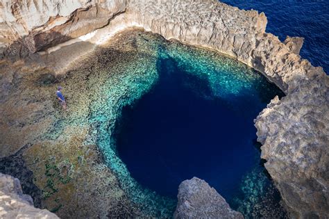 the blue hole malta